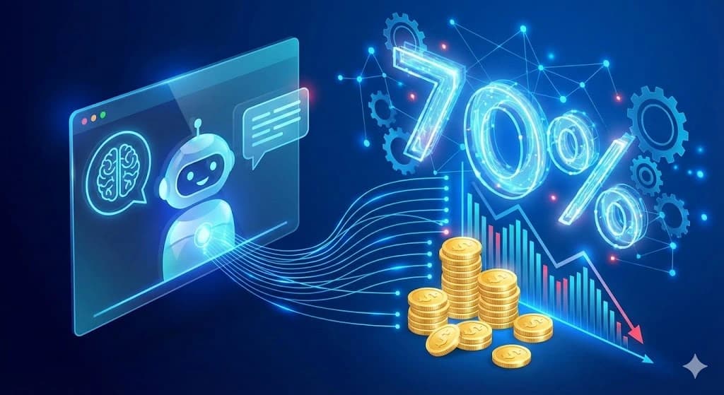 Ako AI Znižuje Náklady na Zákaznícku Podporu o 70%